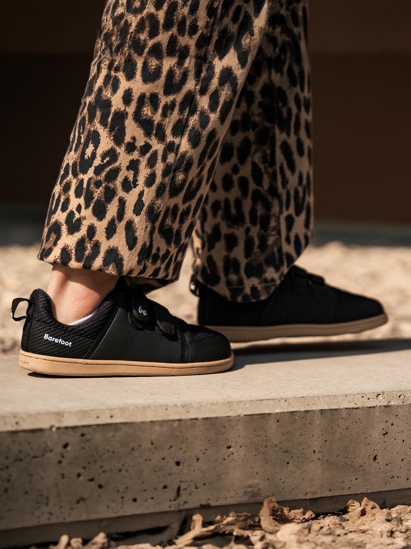 Be Lenka Kids - Bounty Junior Black - Zapatillas barefoot - Cacles Barefoot