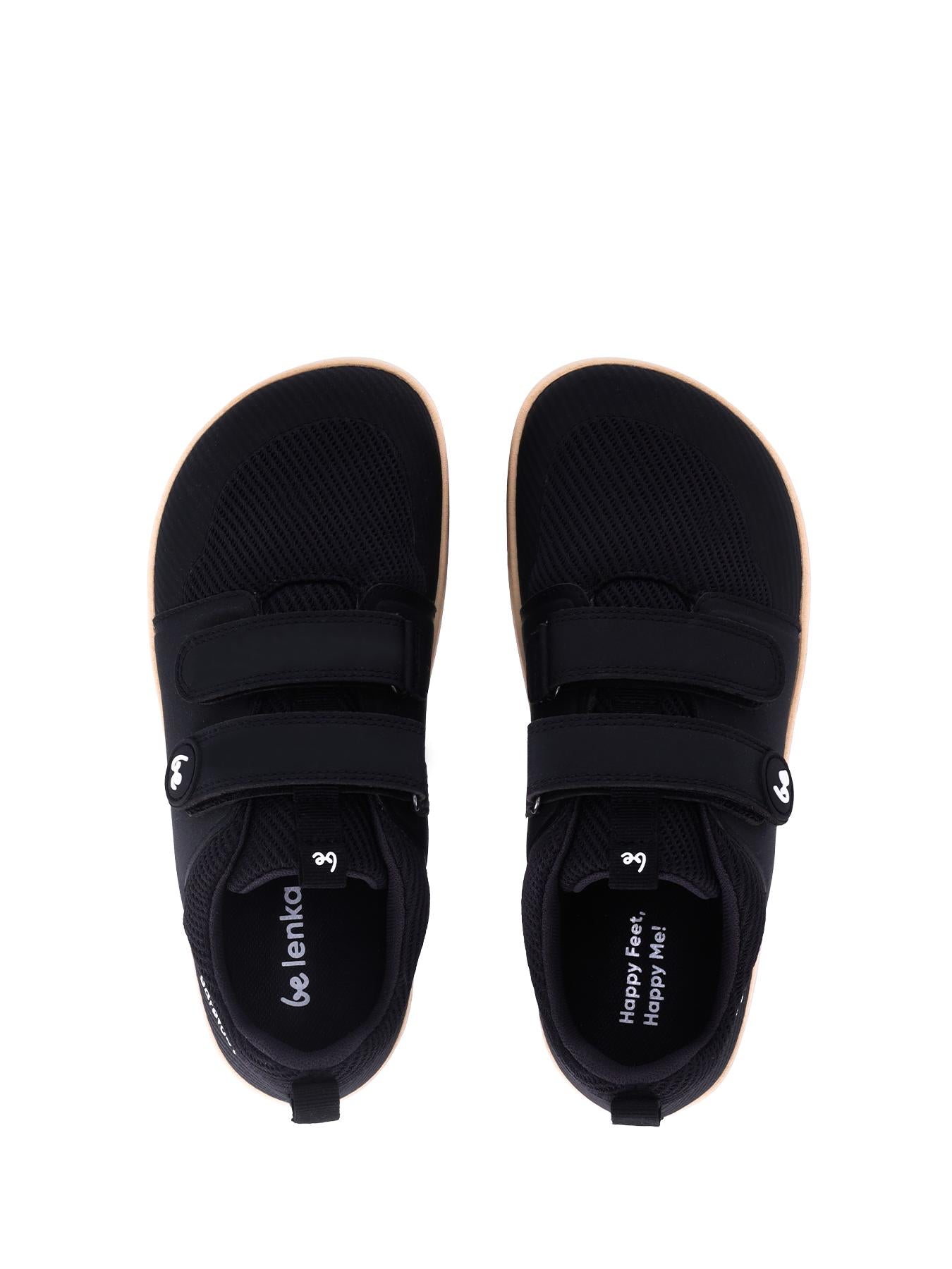 Be Lenka Kids - Bounty Junior Black - Zapatillas barefoot - Cacles Barefoot