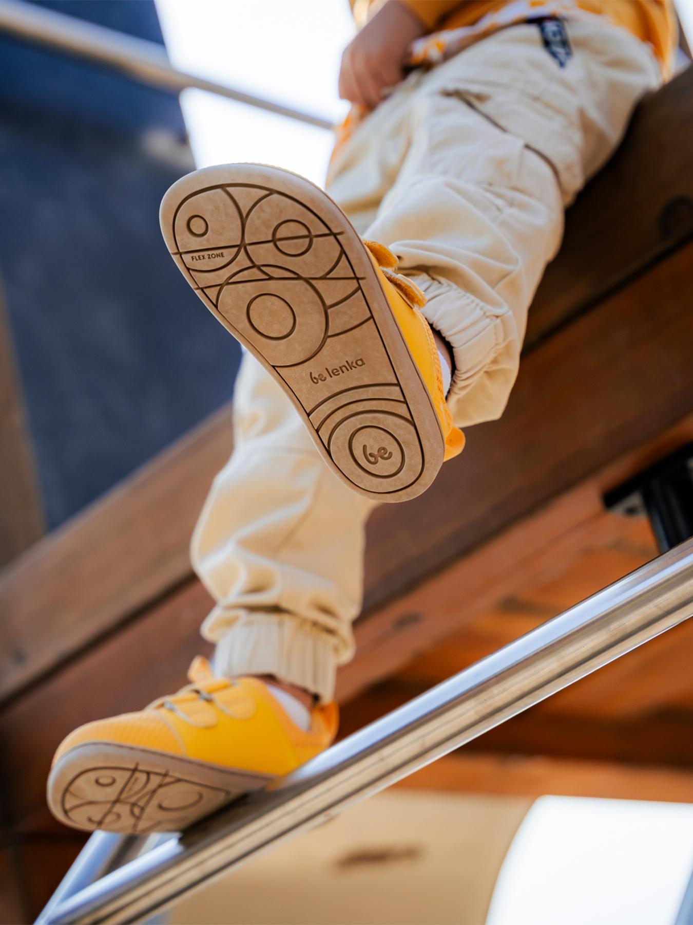 Be Lenka Kids - Bounty Yellow - Zapatillas barefoot - Cacles Barefoot