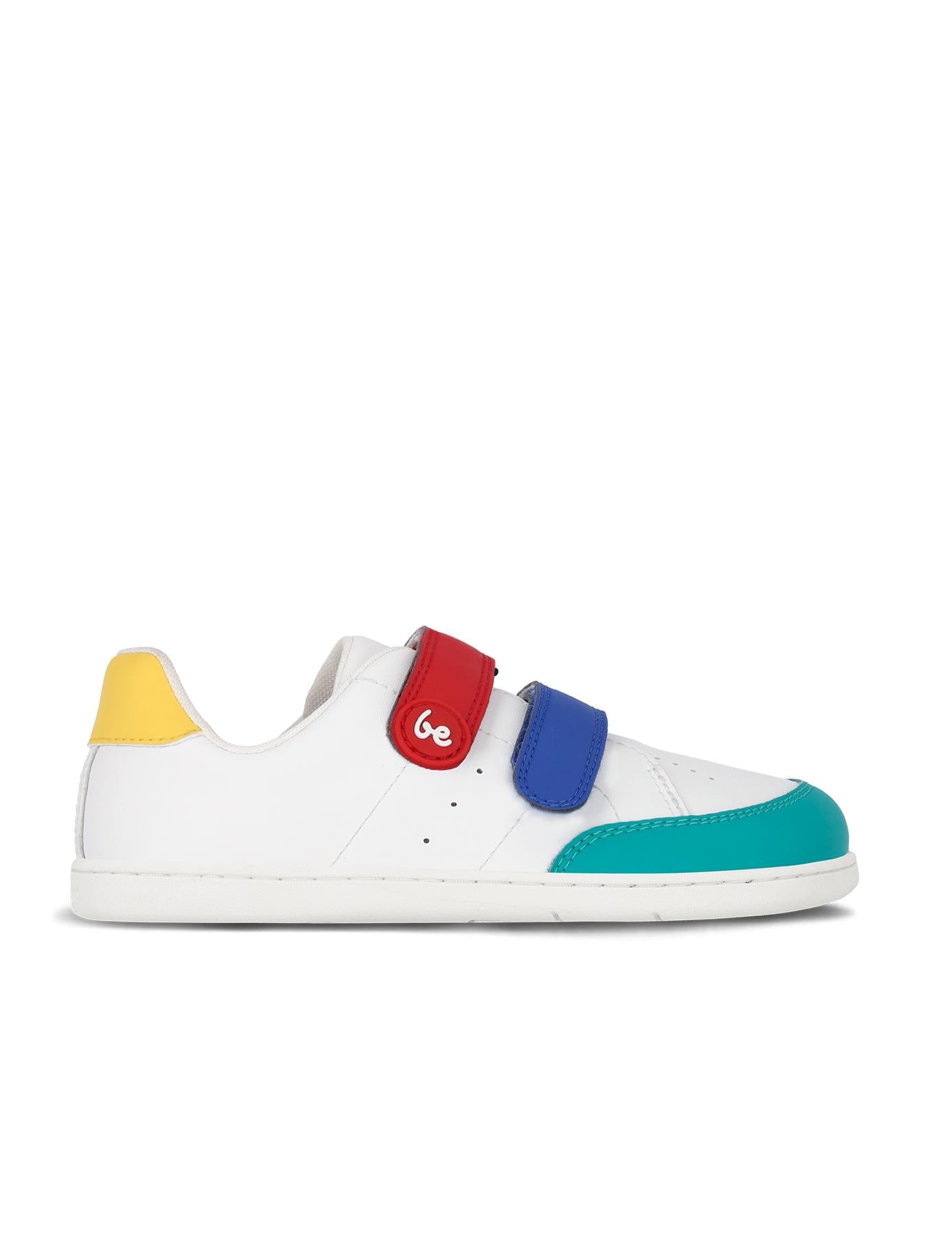 Be Lenka Kids - Energise White & Multicolour - Zapatillas barefoot - Cacles Barefoot