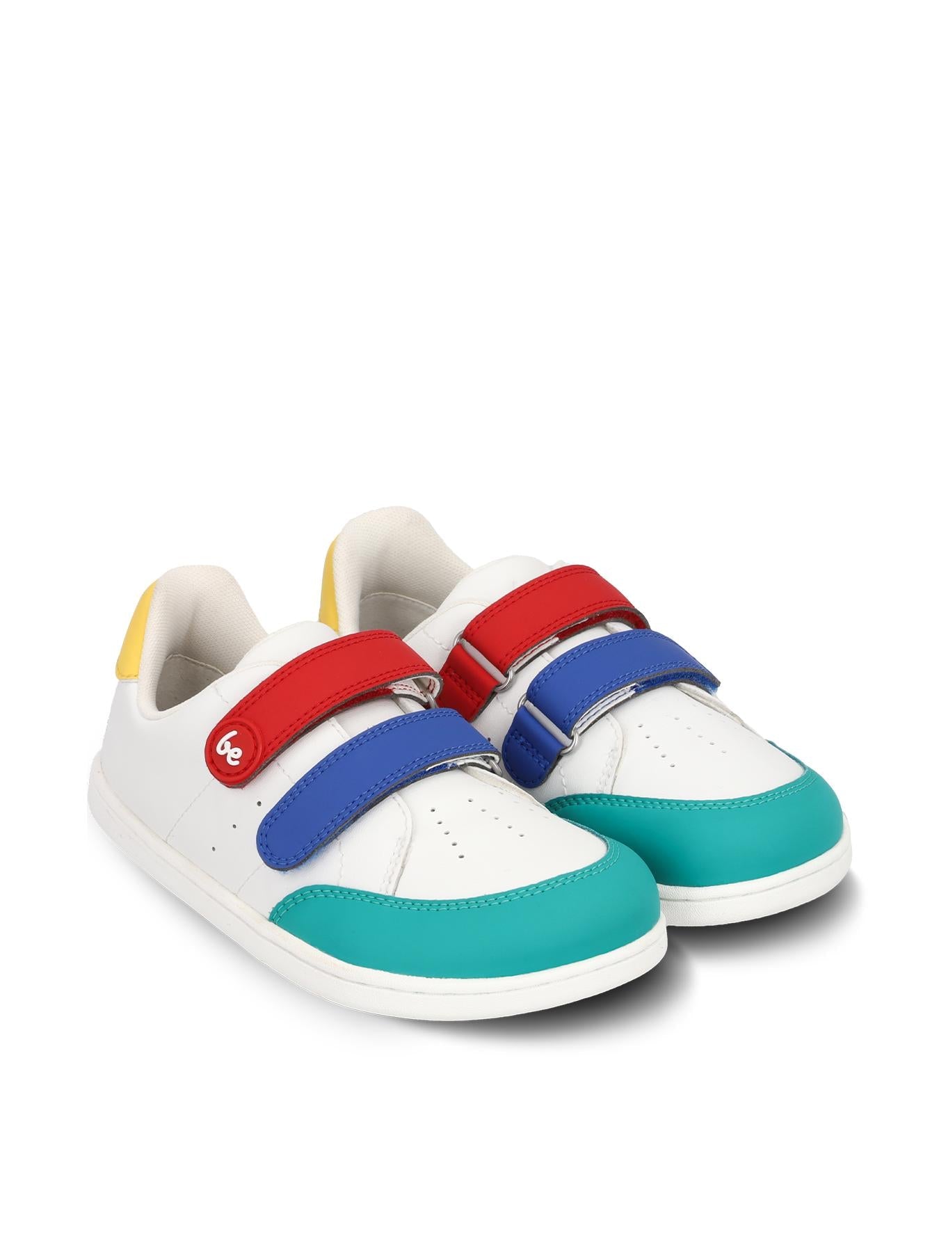 Be Lenka Kids - Energise White & Multicolour - Zapatillas barefoot - Cacles Barefoot