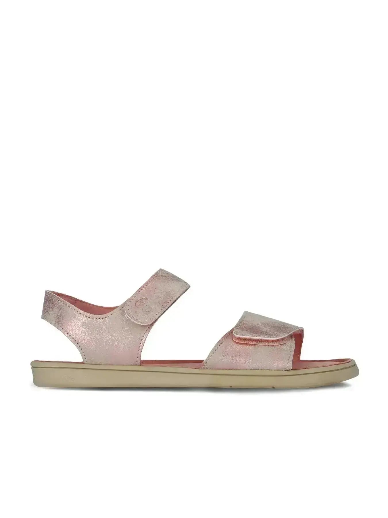 Be Lenka Kids - Miami Junior Coral Sparkle - Sandalias minimalistas infantiles rosa