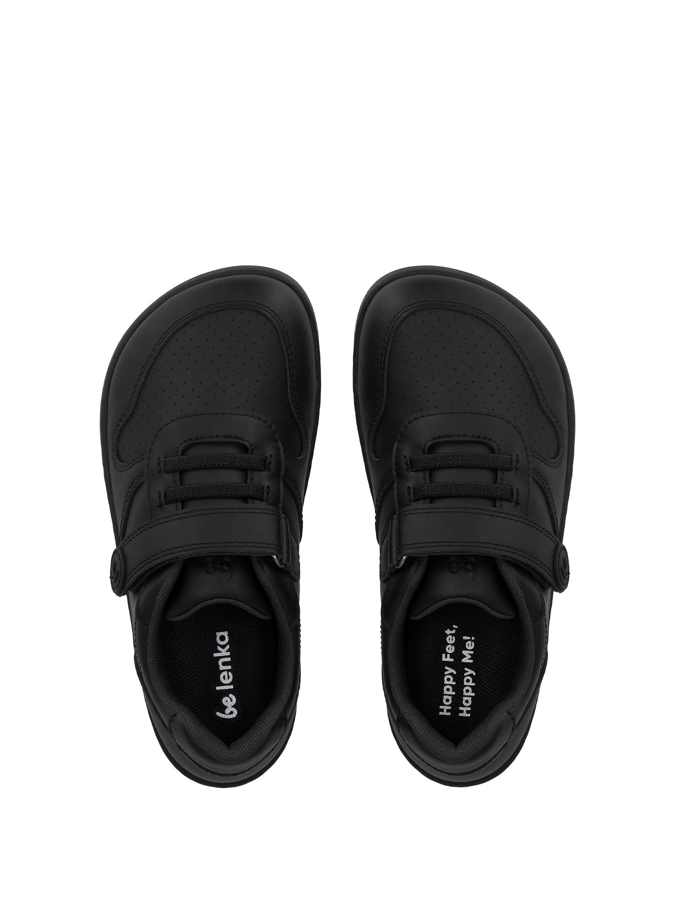 Be Lenka Kids - Scoot All Black - Zapatillas Barefoot - Cacles Barefoot