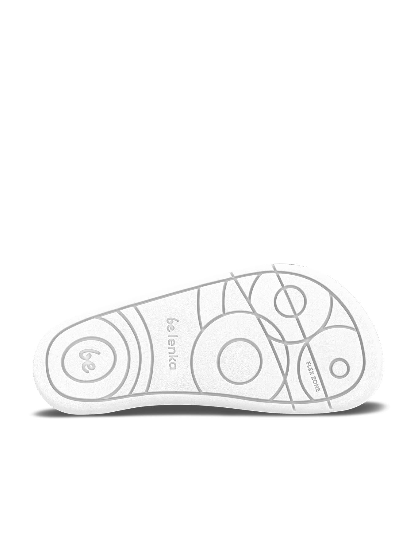 Be Lenka Kids - Scoot Junior All White - Zapatillas barefoot - Cacles Barefoot