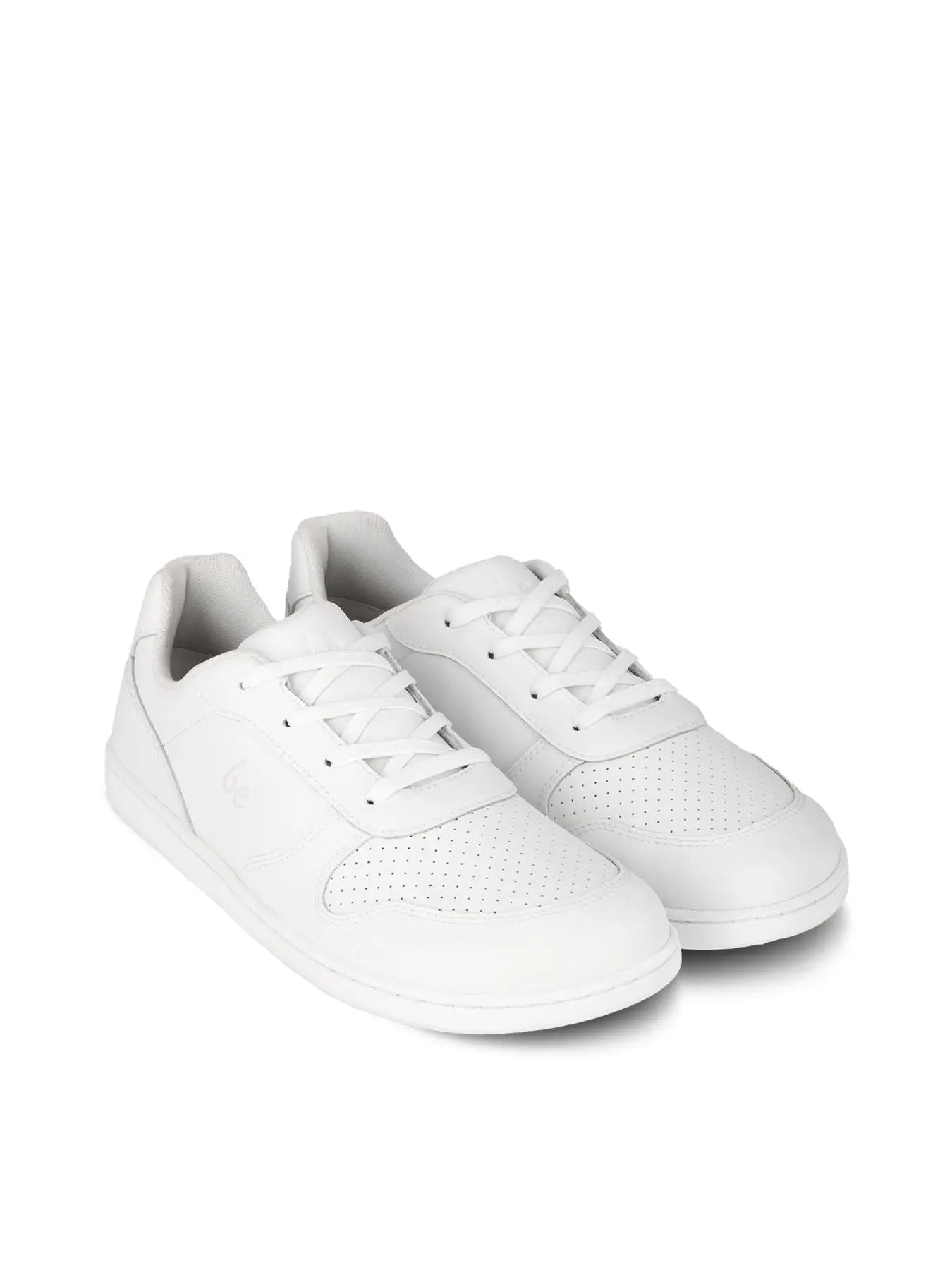 Be Lenka Kids - Scoot Junior All White - Zapatillas colegiales barefoot infantiles blancas