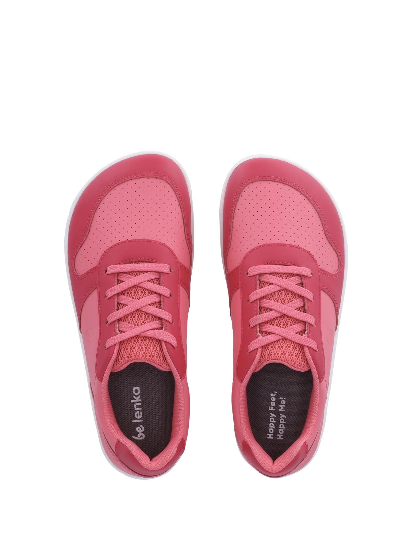 Be Lenka Kids - Scoot Junior Light & Dark Pink - Zapatillas barefoot - Cacles Barefoot