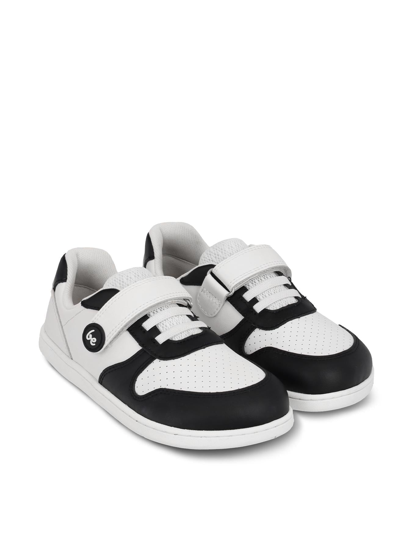 Be Lenka Kids - Scoot White & Black - Zapatillas Barefoot - Cacles Barefoot