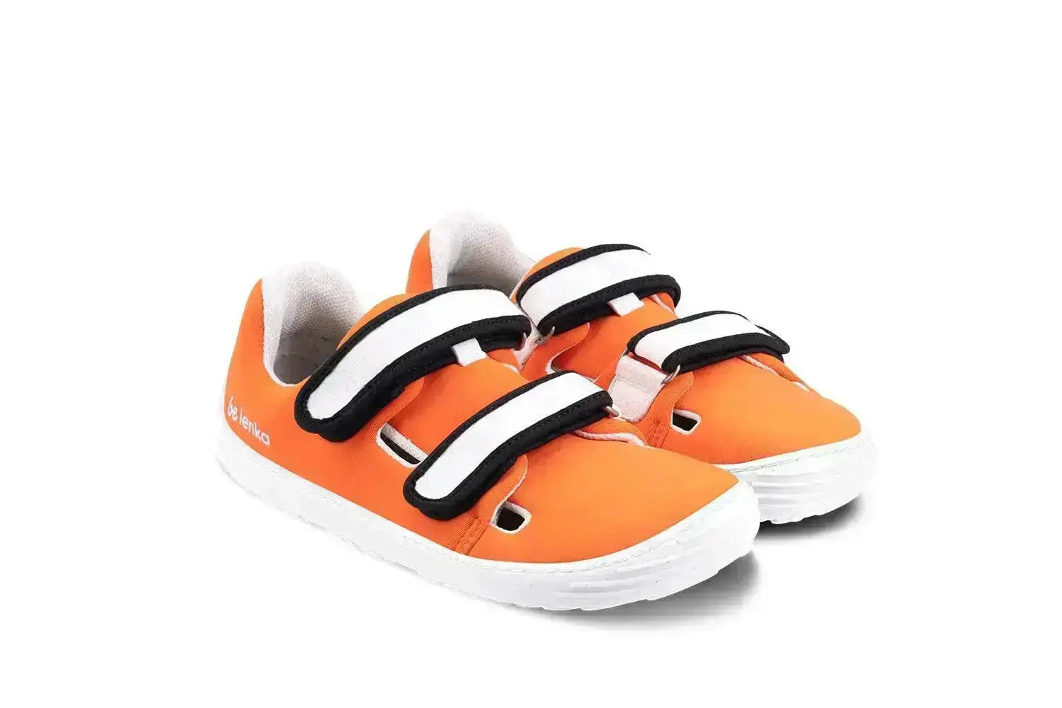 Be Lenka Kids - Seasiders Orangy - Escarpines barefoot infantiles naranja