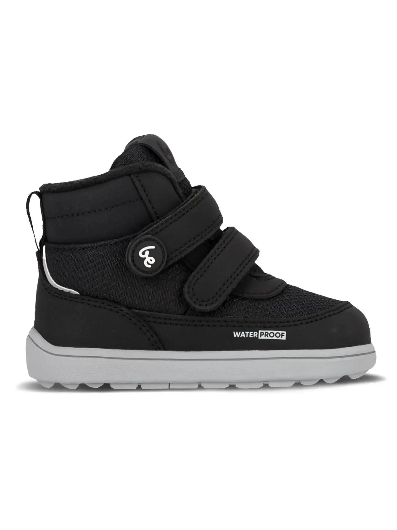 Be Lenka Kids - Zippu Preschool Black & Grey - Botas respetuosas primeros pasos negro