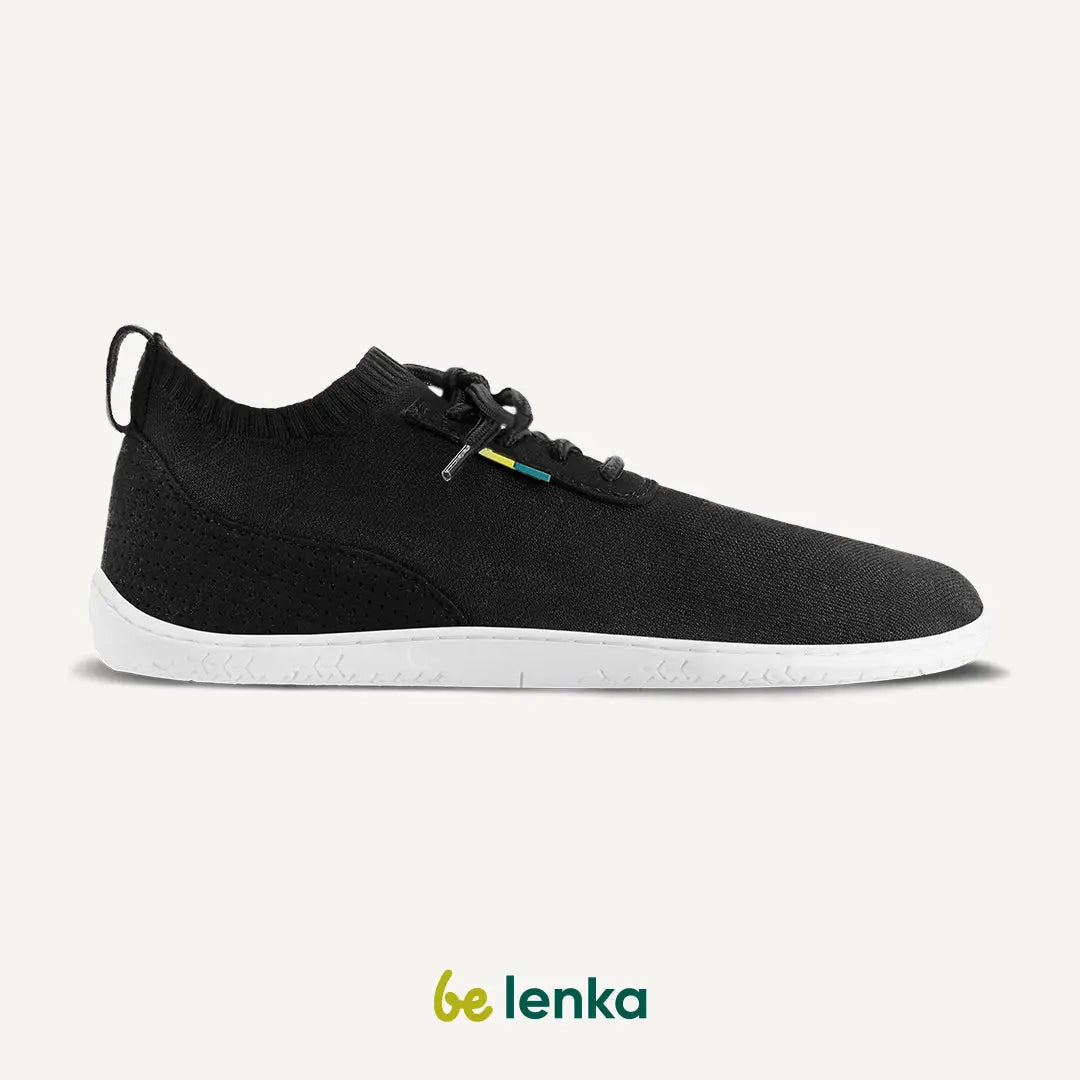 Be Lenka - Stride Black & White - Deportivas barefoot - Cacles Barefoot