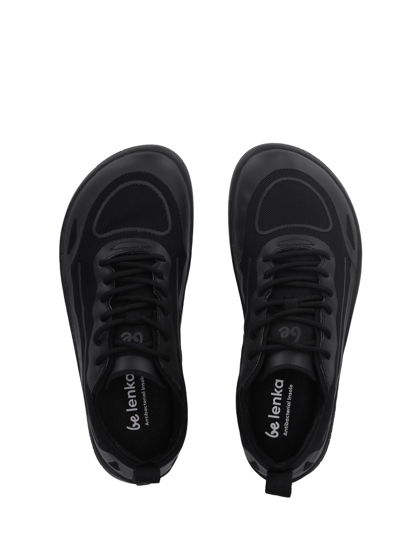 Be Lenka - Velocity All Black - Deportivas barefoot - Cacles Barefoot