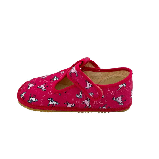 Beda - Slippers BF 060010/W - Unicorn - Cacles Barefoot