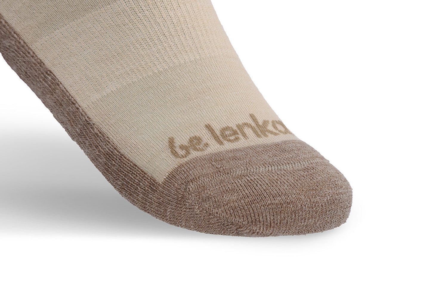 Be Lenka - Calcetines Barefoot - Crew - Merino Wool – Beige