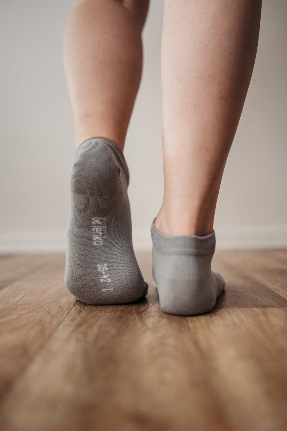 Be Lenka - Calcetines Barefoot - Low-cut - Essentials - Grey