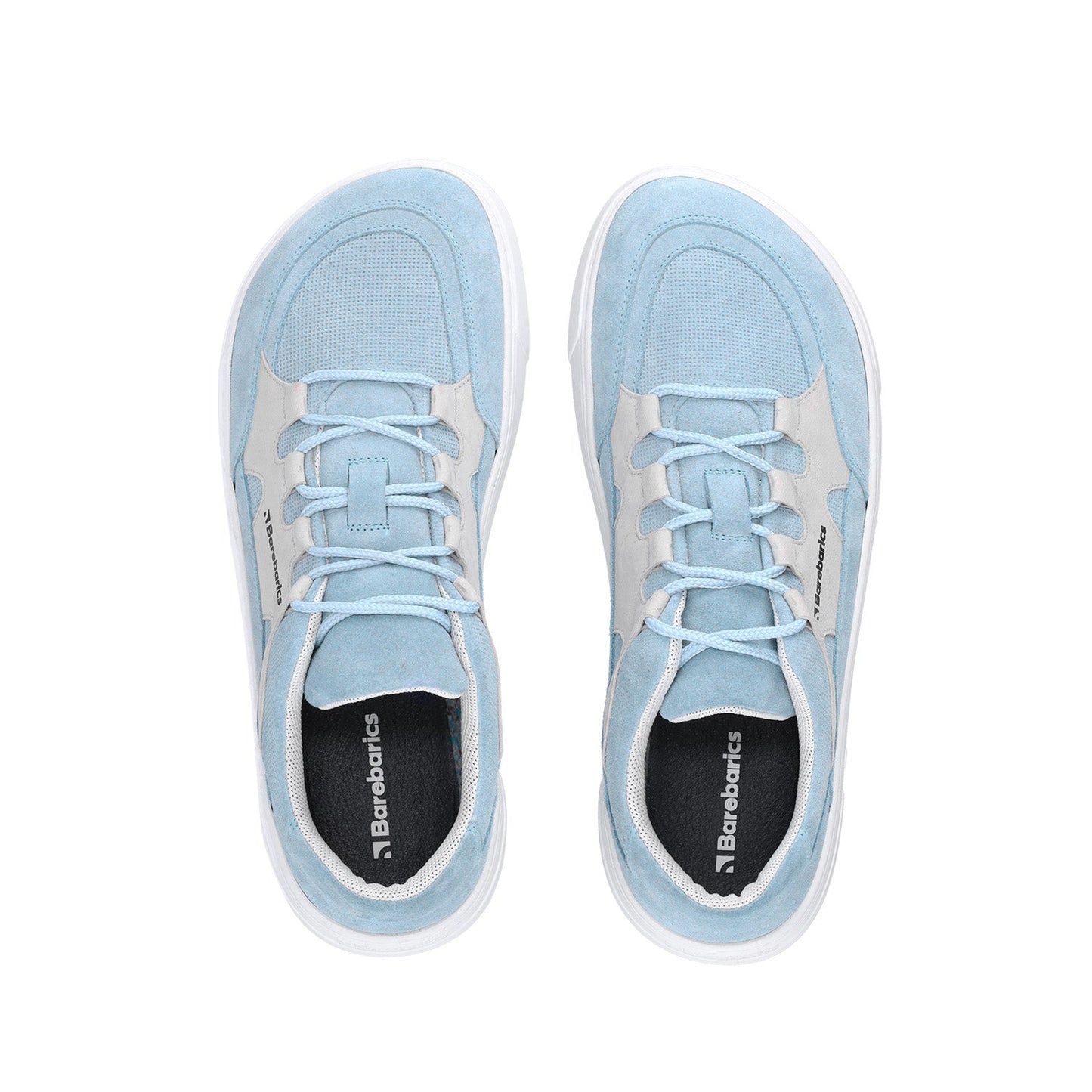 Barefoot Sneakers Barebarics Evo - Light Blue & White