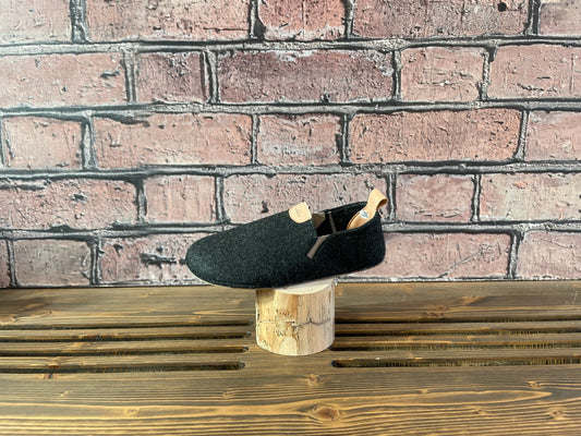 Omaking - zapatillas de casa barefoot de lana - cuadros – Cacles