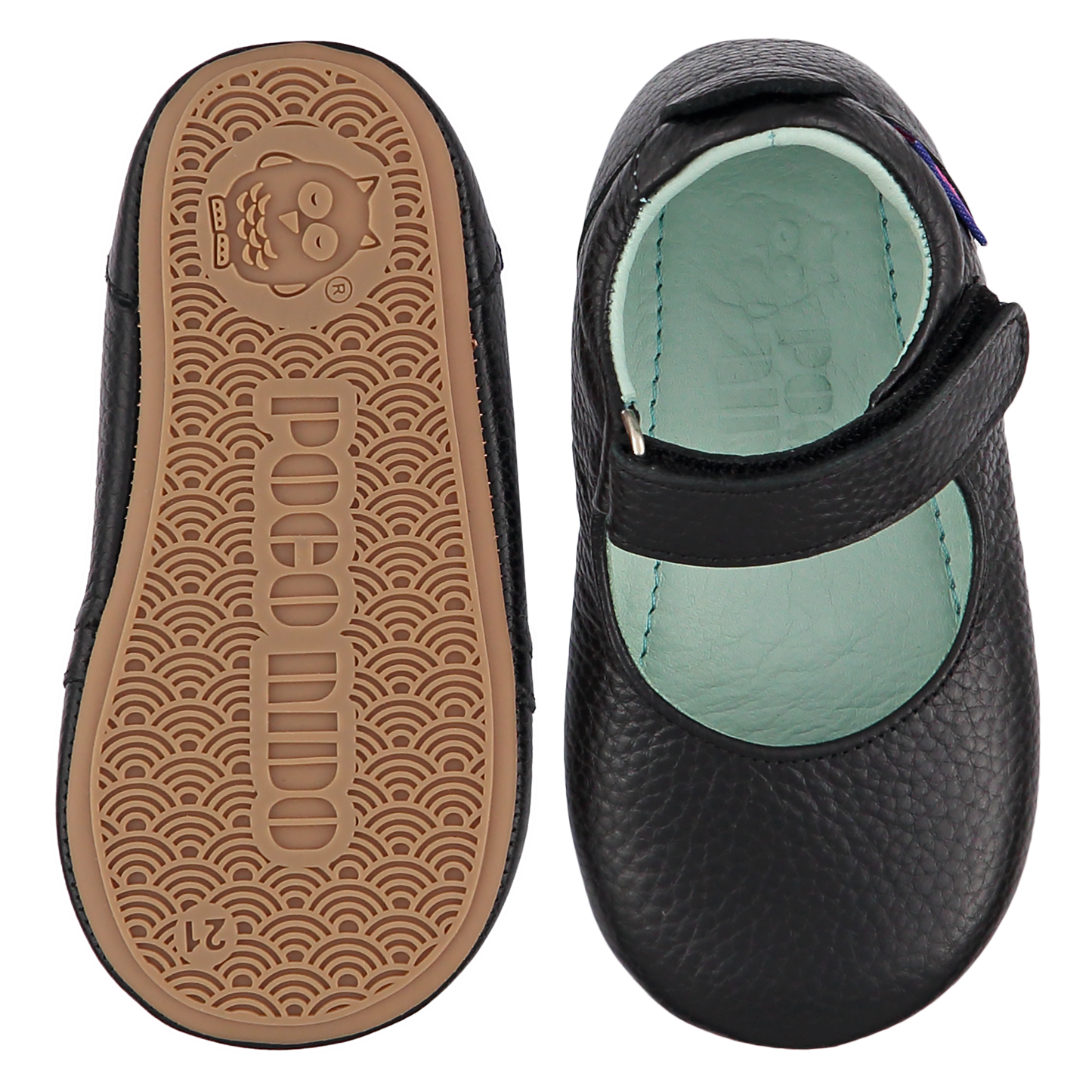 Poco Nido - Mighty Shoes Black - Merceditas colegiales barefoot