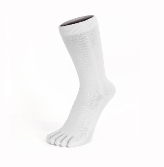TOETOE - Calcetines de dedos de media caña - Tallas 35-46 - White
