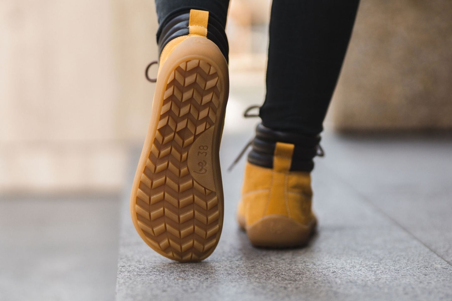 Zapatos Barefoot Be Lenka Nevada Neo - Mustard