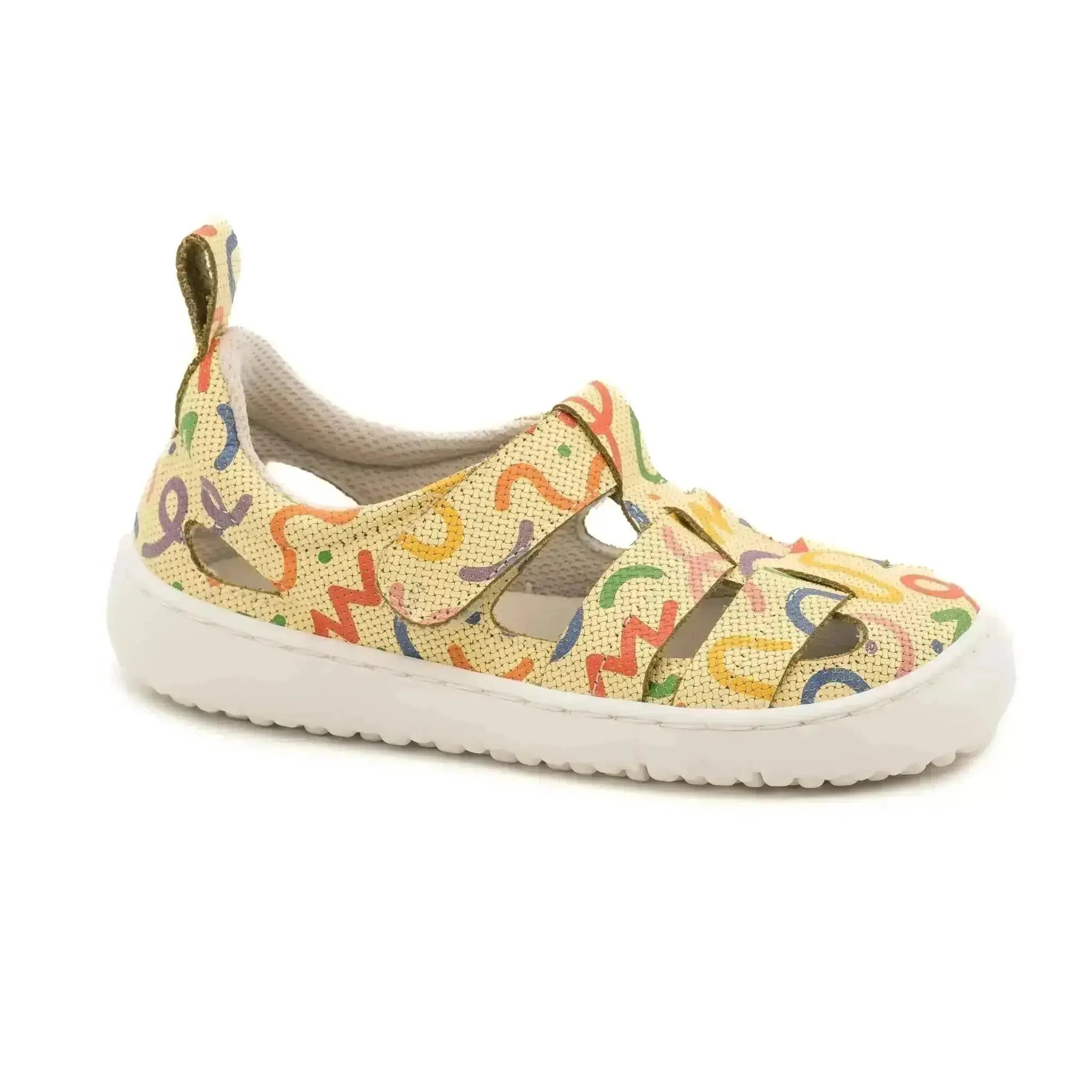 Coqueflex - Verea Butter - Sandalias respetuosas infantiles amarillo