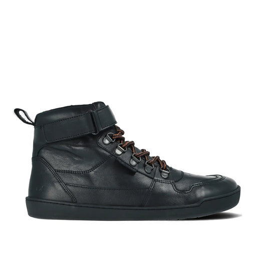Crave - Glasgow 2.0 Black - botas urbanas con membrana - Cacles Barefoot