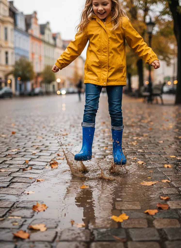 Crave - Monsoon Blue - Botas de lluvia barefoot - Cacles Barefoot