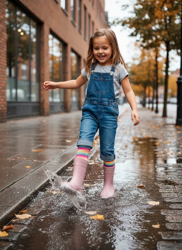 Crave - Monsoon Pink - Botas de lluvia barefoot - Cacles Barefoot