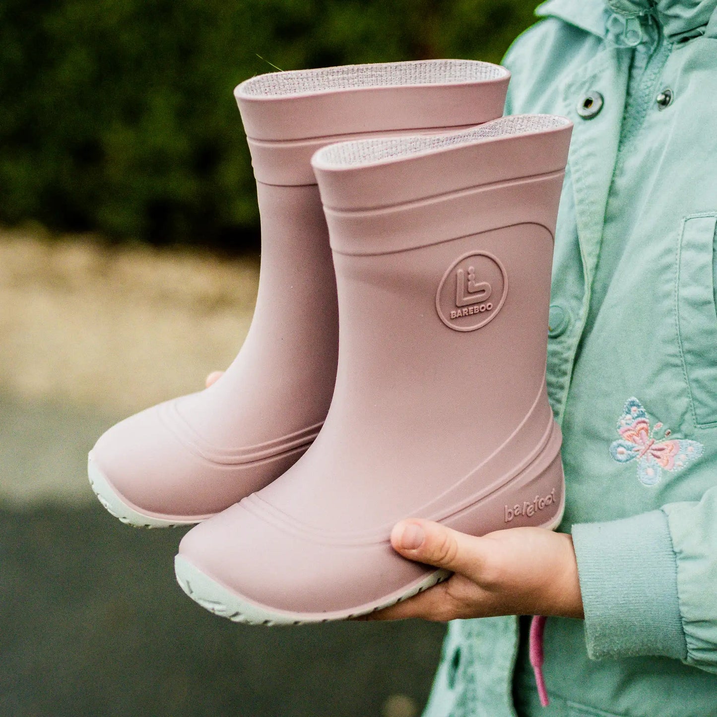Crave - Monsoon Pink - Botas de lluvia barefoot - Cacles Barefoot