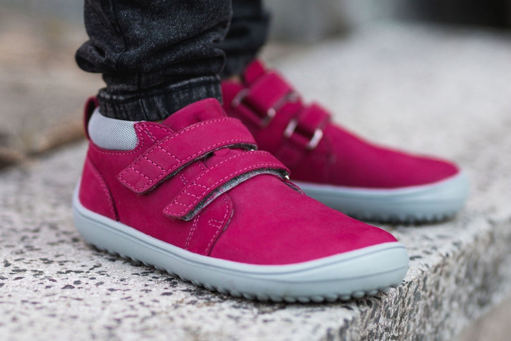 Zapatos barefoot de niños Be Lenka Play - Dark Pink
