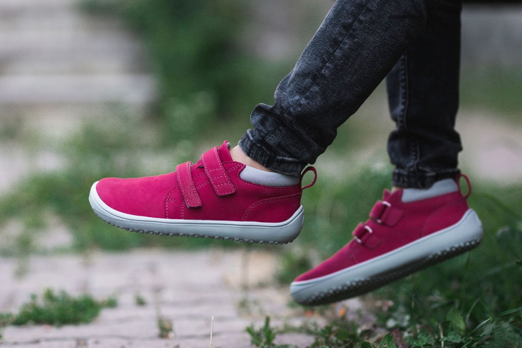 Zapatos barefoot de niños Be Lenka Play - Dark Pink