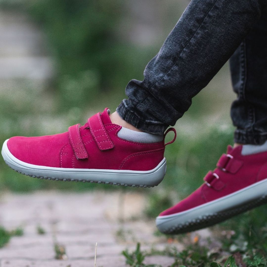Zapatos barefoot de niños Be Lenka Play - Dark Pink