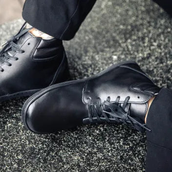 Vasky - Terry High Dark - Botines barefoot otoñales