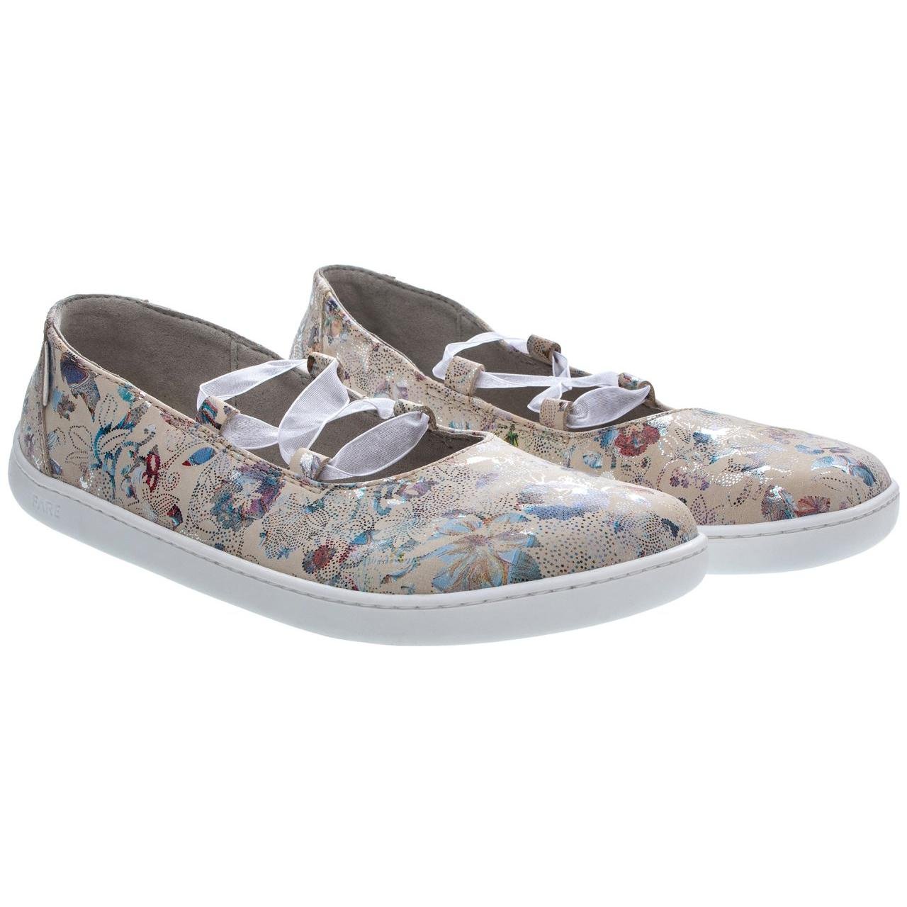 Fare Bare - Ballerinas Flowers - Bailarinas barefoot cuero - Cacles Barefoot