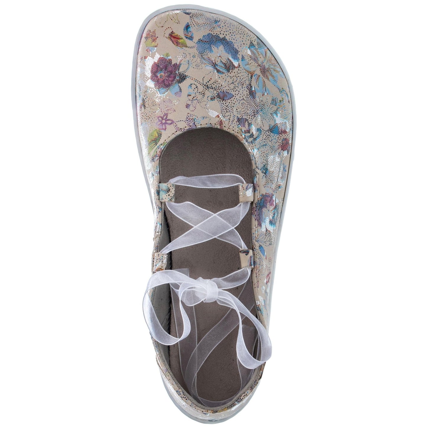 Fare Bare - Ballerinas Flowers - Bailarinas barefoot cuero - Cacles Barefoot