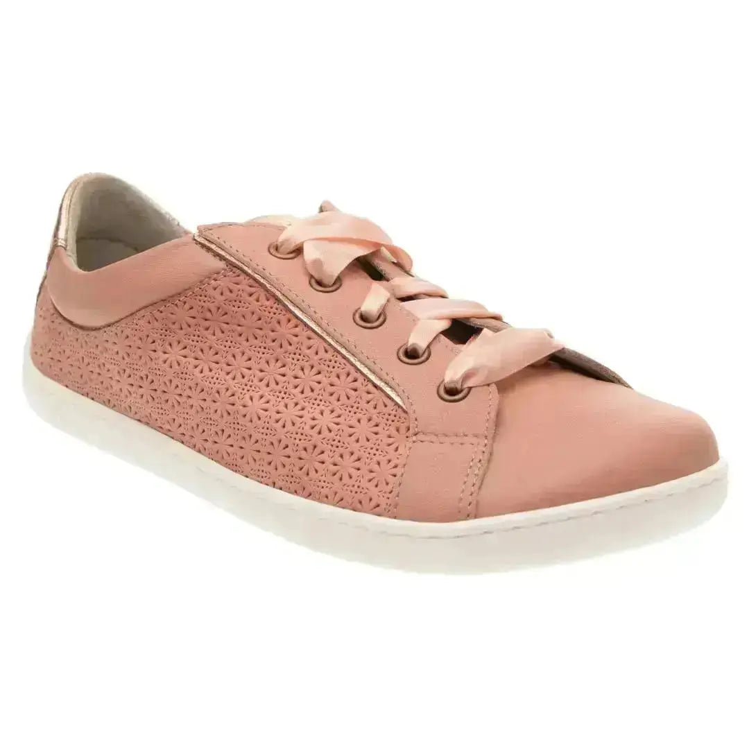 Fare Bare - Lola Abricot Élégante - Chaussures barefoot en cuir