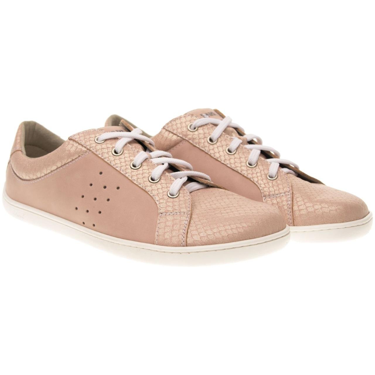 Fare Bare - Elegant Marbela Pink B5712151 - Deportivas barefoot cuero - Cacles Barefoot