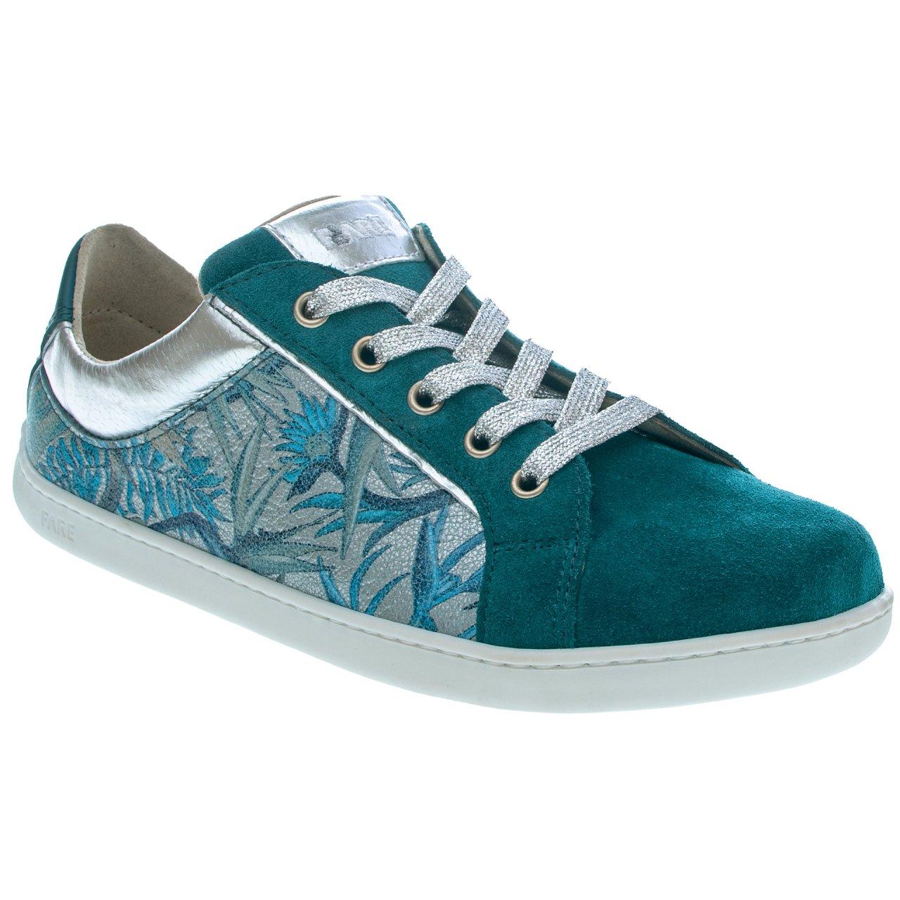 Fare Bare - Elegant Petrol B5712331 - Deportivas barefoot cuero - Cacles Barefoot