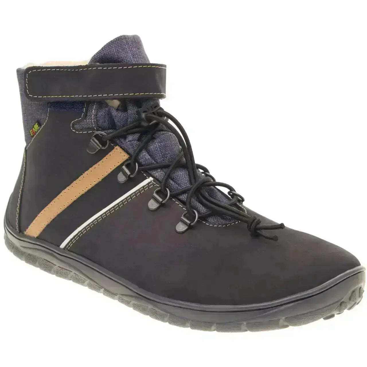 Fare Bare - Fjordky Hiver Imperméable Bleu - Bottines barefoot imperméables d'hiver