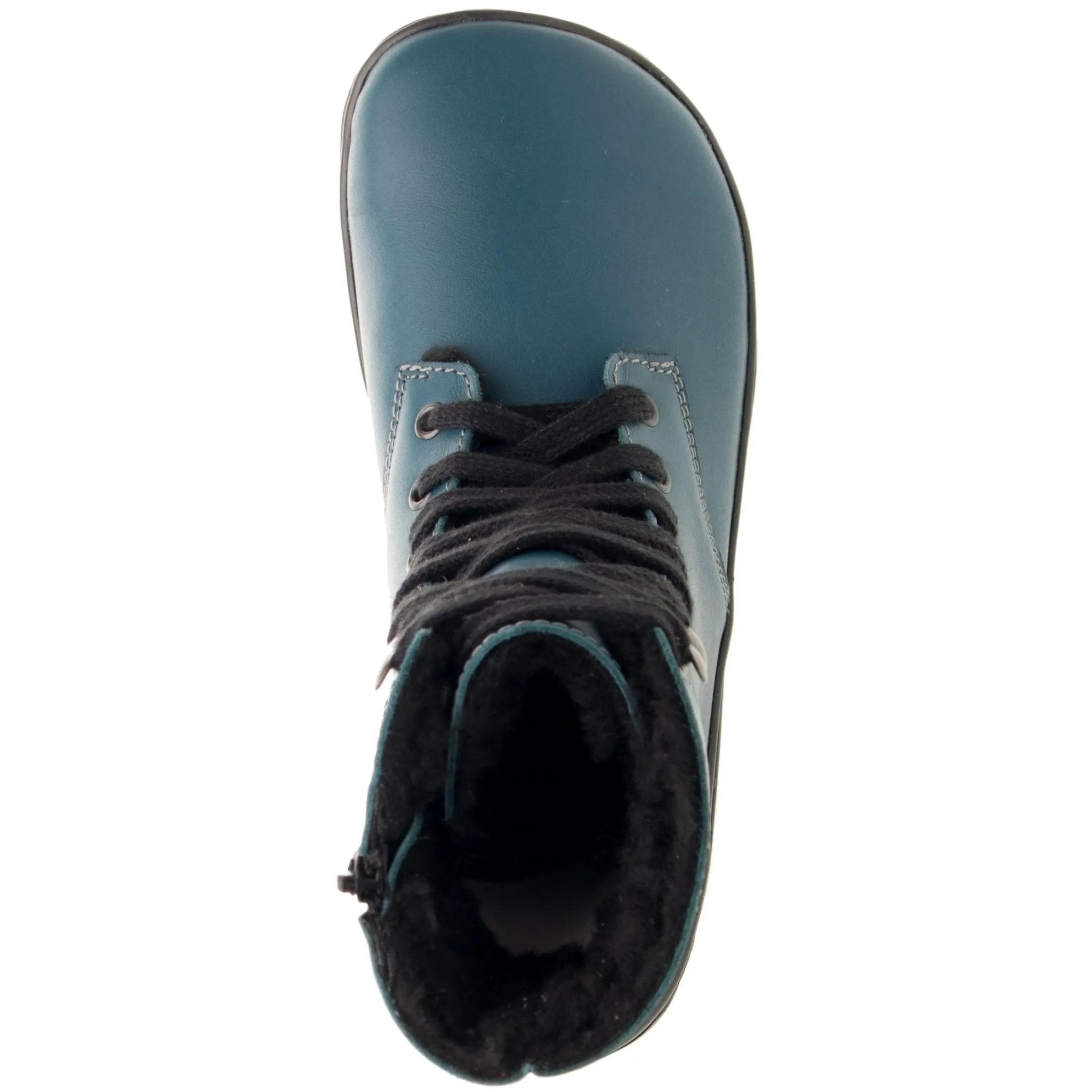 Fare Bare - Freya Winter Shoes Petrol - botas barefoot de invierno calientes