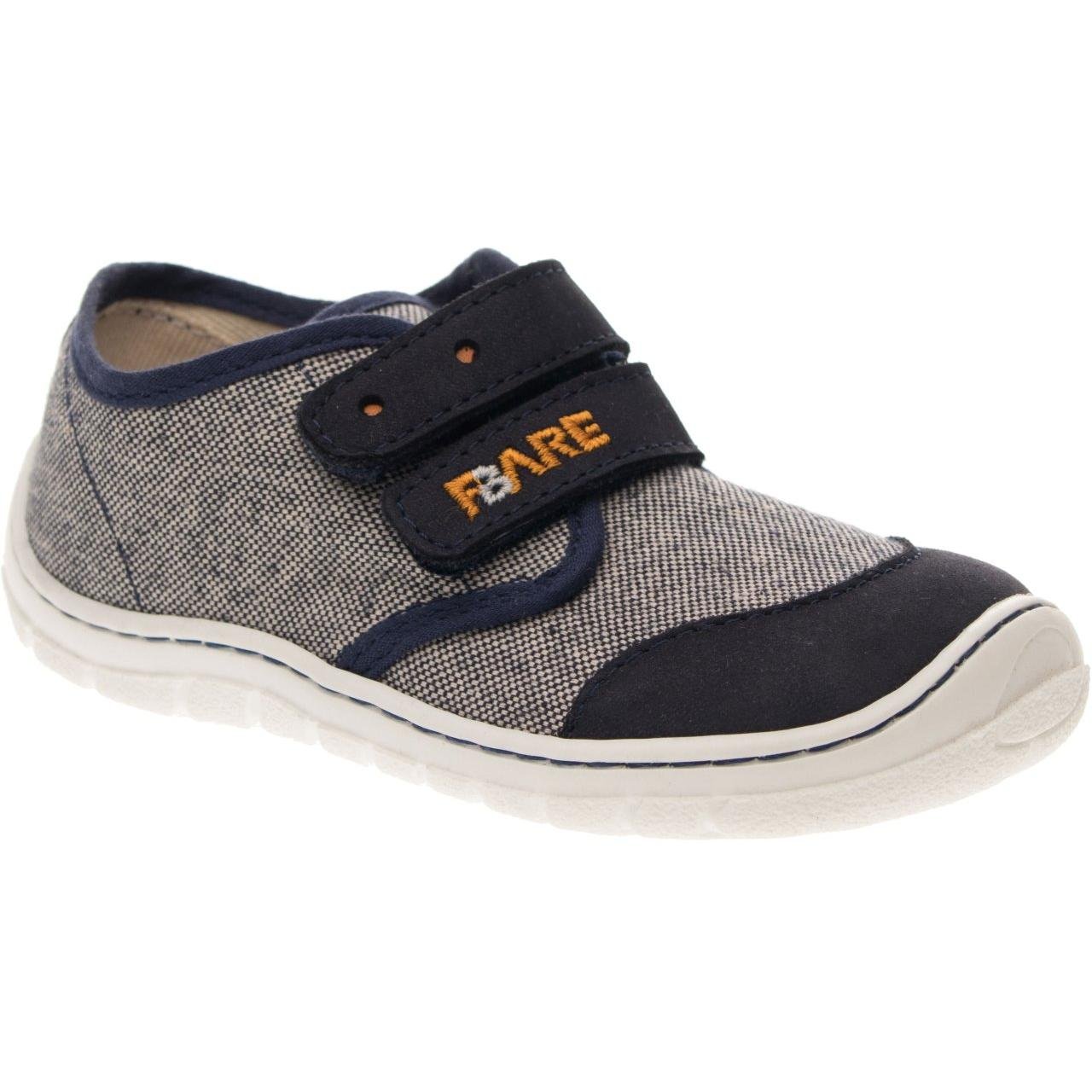 Fare Bare Kids - Serie A Navy & White - Lonetas barefoot - Cacles Barefoot
