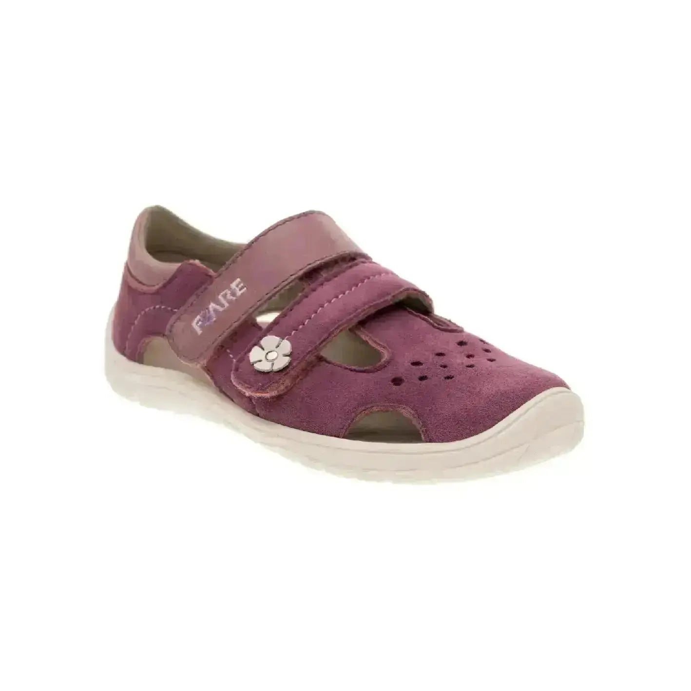 Fare Bare Kids - Chaussures d'été rose B5564491 - Sandales de sport en toile barefoot