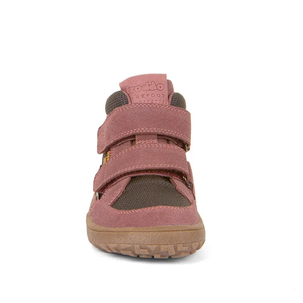 Froddo Barefoot - Tex Autumn Grey Pink - Botines Resistentes al agua - Cacles Barefoot