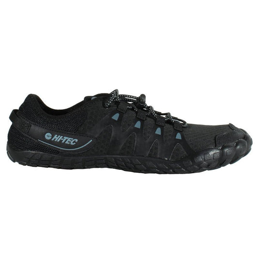 HI - Tec - Abyss Man Black/Grey - zapatillas barefoot ligeras para trekking y outdoor - Cacles Barefoot
