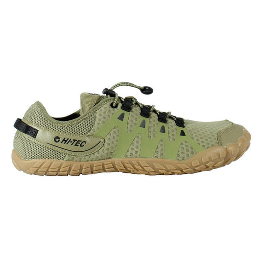HI - Tec - Abyss Man Khaki - zapatillas barefoot ligeras para trekking y outdoor - Cacles Barefoot