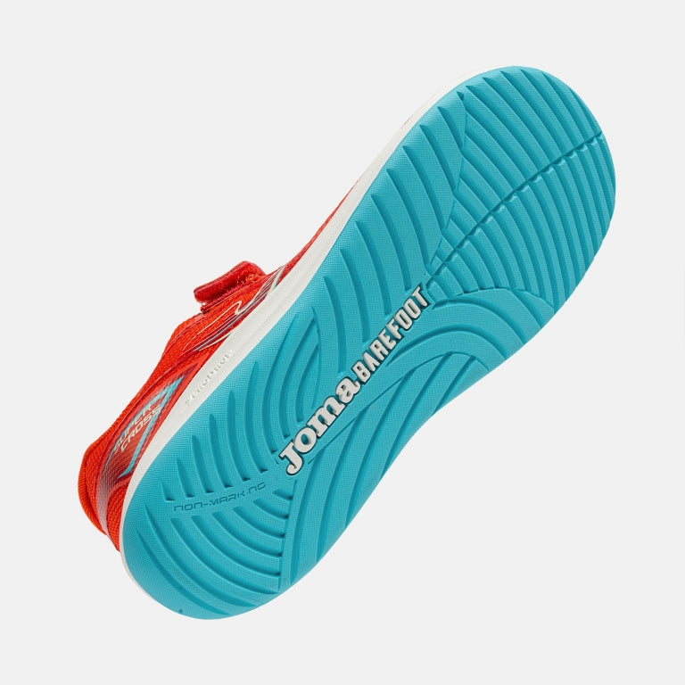 JOMA - Supercross Kids 2606 Rojo - Zapatillas barefoot de running para niños