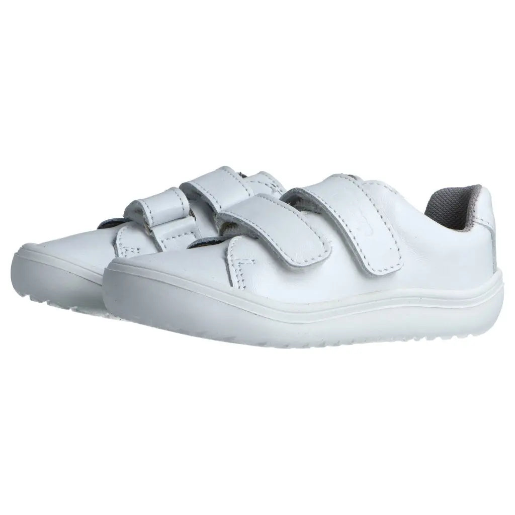 Jonap - Hope White - Chaussures barefoot pour écoliers - blanc