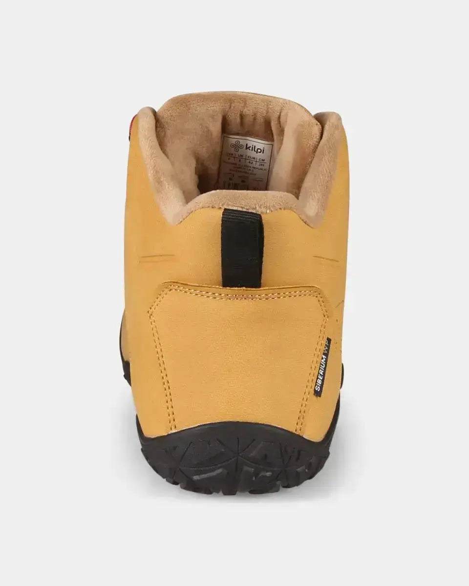 Kilpi Bare High WP-U Beige - Bottes Barefoot Imperméables pour Randonnée