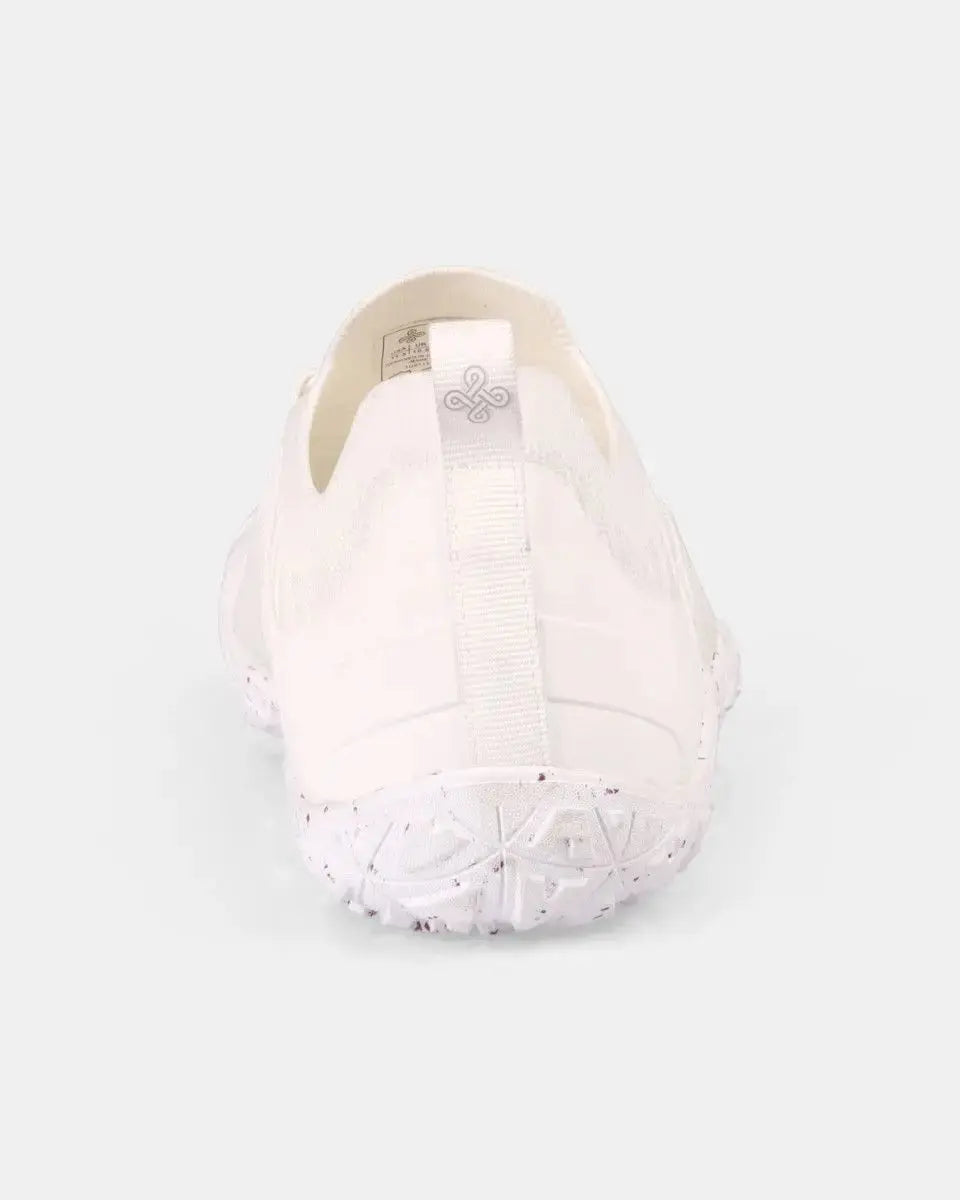 Kilpi Step Low-U White - Deportivas Barefoot Ligeras para Senderismo