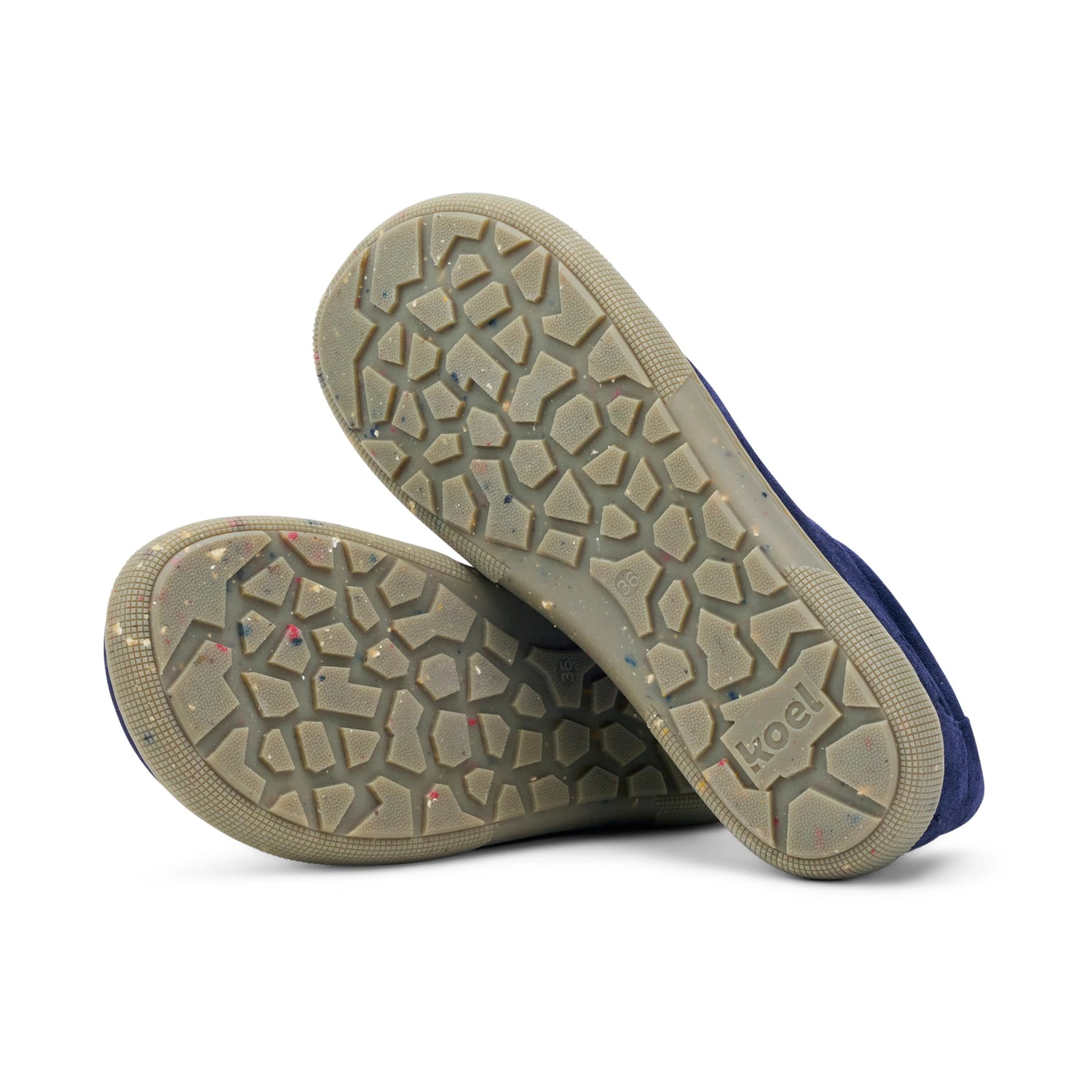 Koel - Fago Suede Navy - Náuticos "Wallabee" barefoot - Cacles Barefoot