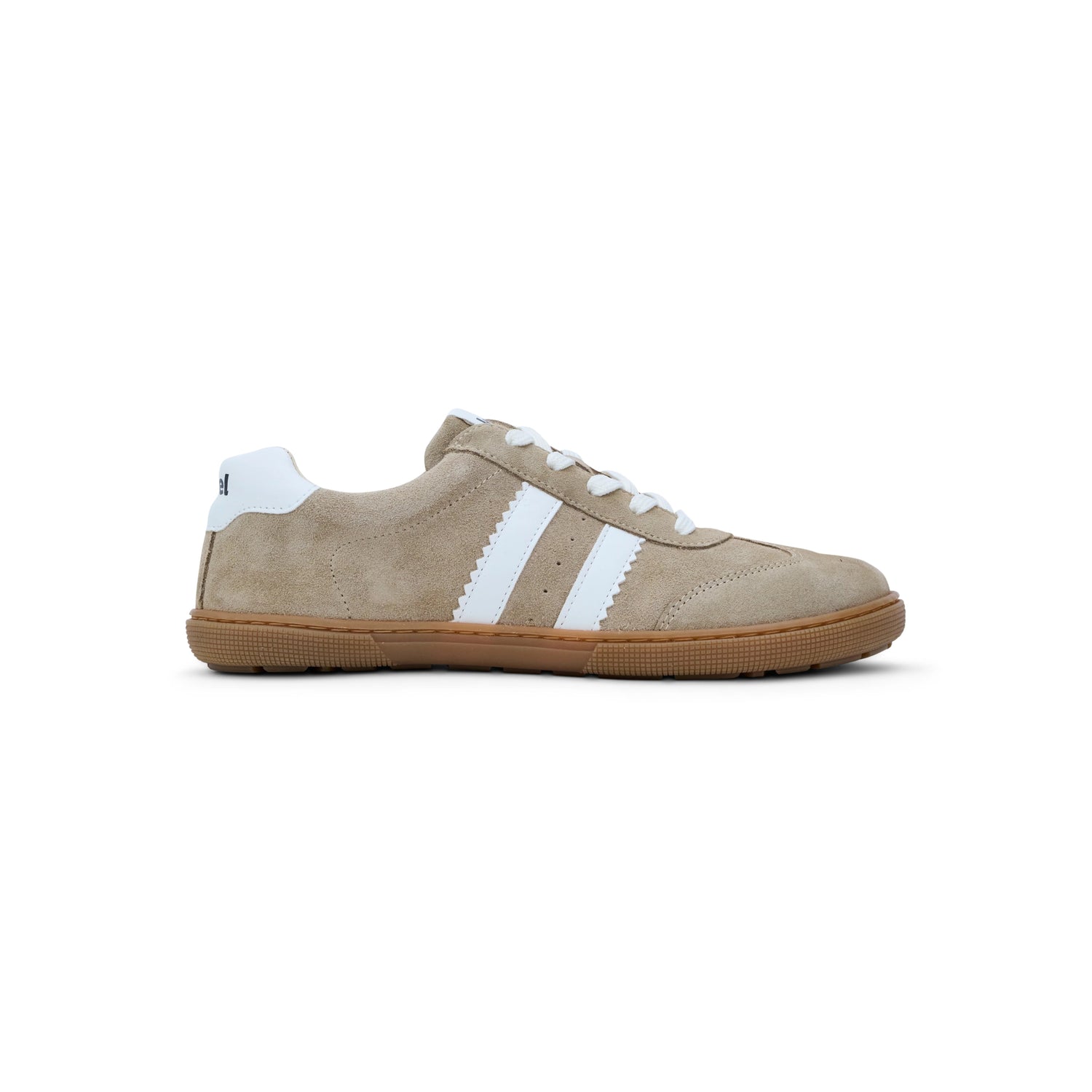 Koel - Francie II Suede Beige - Casual Sneakers Barefoot - Cacles Barefoot